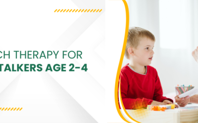 How does speech therapy help late talkers aged 2 to 4?